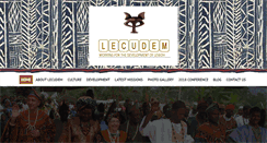 Desktop Screenshot of lecudem.org