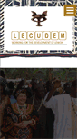 Mobile Screenshot of lecudem.org